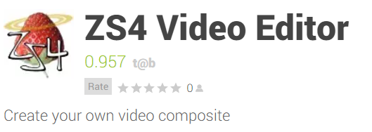 ZS4 Video Editor